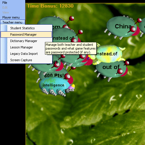 Learn Latin Language Dictionary words teacher menu